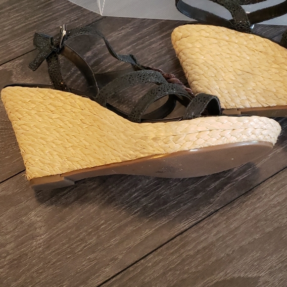 Alfani Annya Black Wedge Size 8M - Picture 3 of 11